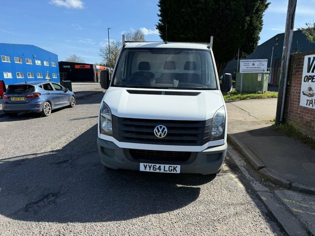 Volkswagen Crafter 2014 2.0 Tdi Cr35 Chassis Cab L3 White #4