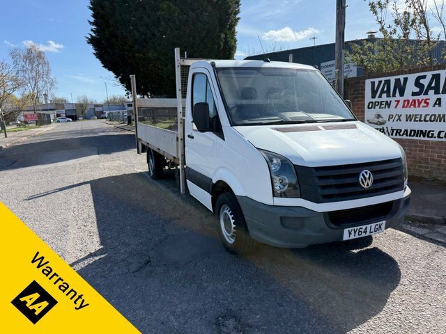 Volkswagen Crafter 2014 2.0 Tdi Cr35 Chassis Cab L3 White #2