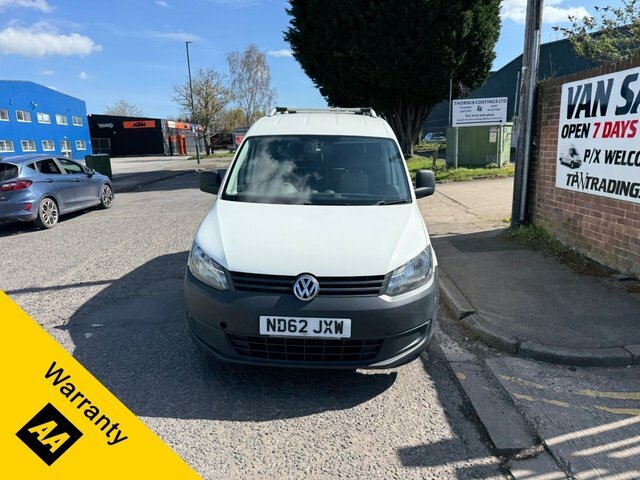 Volkswagen Caddy 2013 1.6 Tdi C20 Panel Van L1 H1 ND62JXW White #2