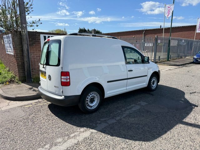 Volkswagen Caddy 2013 1.6 Tdi C20 Panel Van L1 H1 ND62JXW White #5