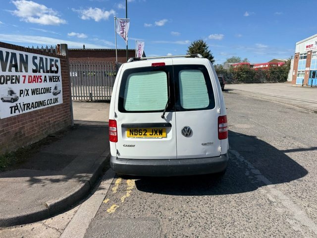 Volkswagen Caddy 2013 1.6 Tdi C20 Panel Van L1 H1 ND62JXW White #3