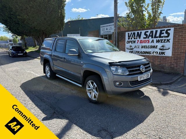 Volkswagen Amarok 2014 2.0 Bitdi Bluemotion Tech Highline Pickup Dou Grey