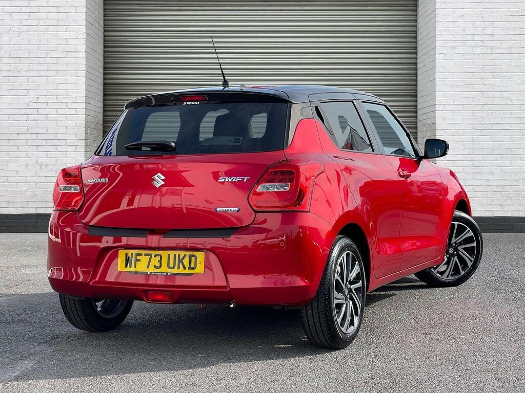 Suzuki Swift 1.2 Dualjet Mhev Sz5 Cvt Euro 6 Ss WF73UKD Red #3