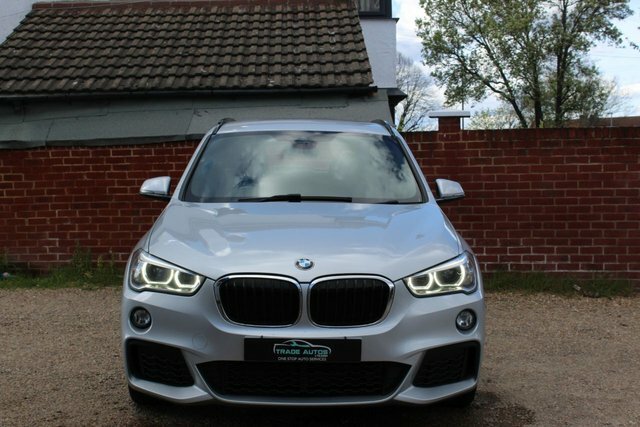 BMW X1 18D M Sport Suv J9BLK Silver #3