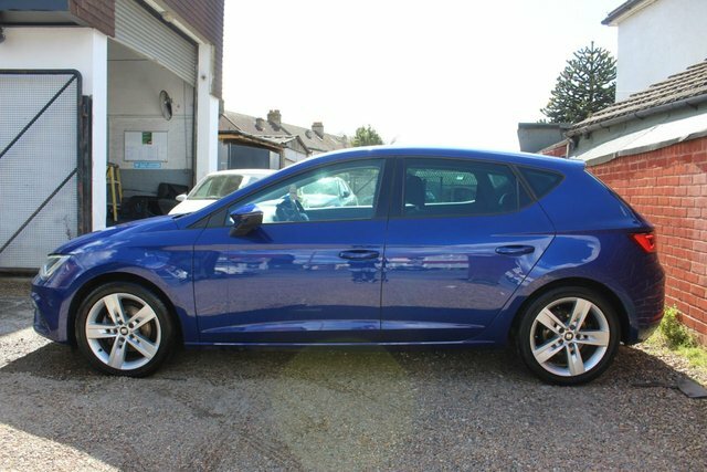 Seat Leon Tsi Evo Fr Hatchback YT19HJY Blue #5