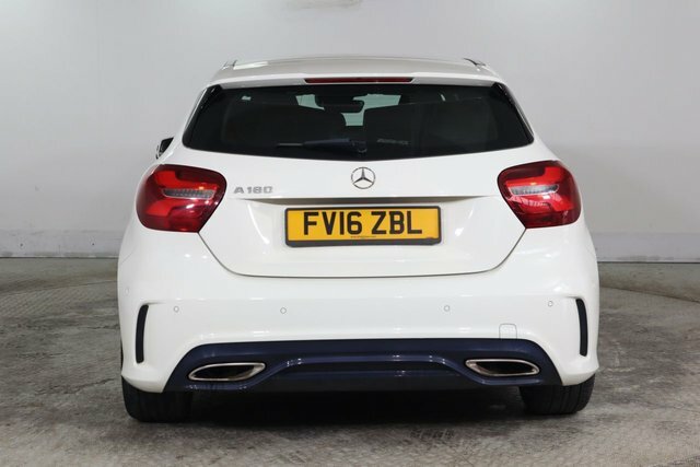 Mercedes-Benz A Class 1.6 A180 Amg Line Premium Hatchback 7 FV16ZBL White #4