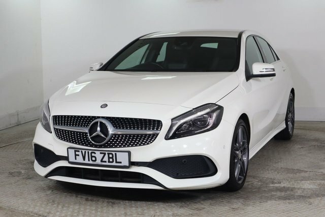 Mercedes-Benz A Class 1.6 A180 Amg Line Premium Hatchback 7 FV16ZBL White #5