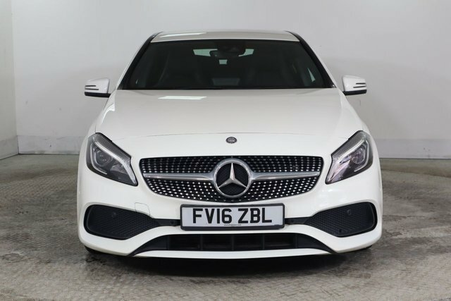Mercedes-Benz A Class 1.6 A180 Amg Line Premium Hatchback 7 FV16ZBL White #3