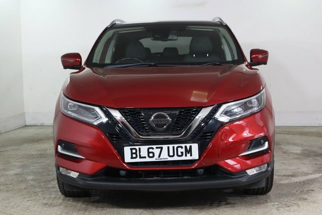 Nissan Qashqai 1.2 Dig-t Tekna Suv Xtron Euro 6 S S BL67UGM Red #3
