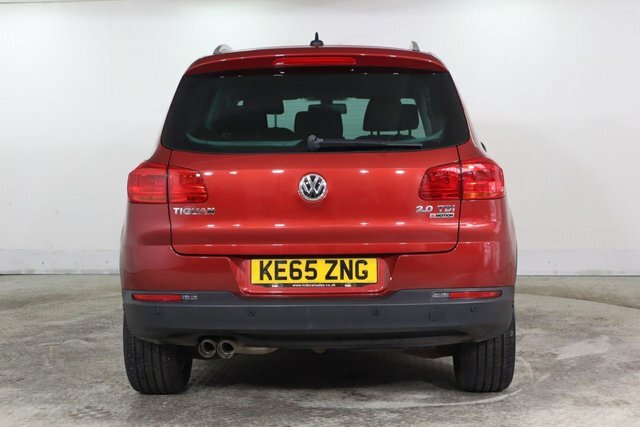 Volkswagen Tiguan 2.0 Tdi Bluemotion Tech Match Suv Dsg 4 KE65ZNG Red #5