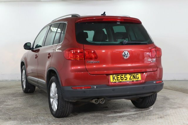 Volkswagen Tiguan 2.0 Tdi Bluemotion Tech Match Suv Dsg 4 KE65ZNG Red #6