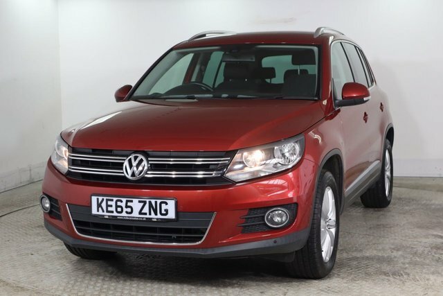 Volkswagen Tiguan 2.0 Tdi Bluemotion Tech Match Suv Dsg 4 KE65ZNG Red #3
