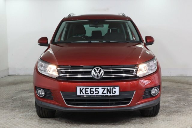 Volkswagen Tiguan 2.0 Tdi Bluemotion Tech Match Suv Dsg 4 KE65ZNG Red #2