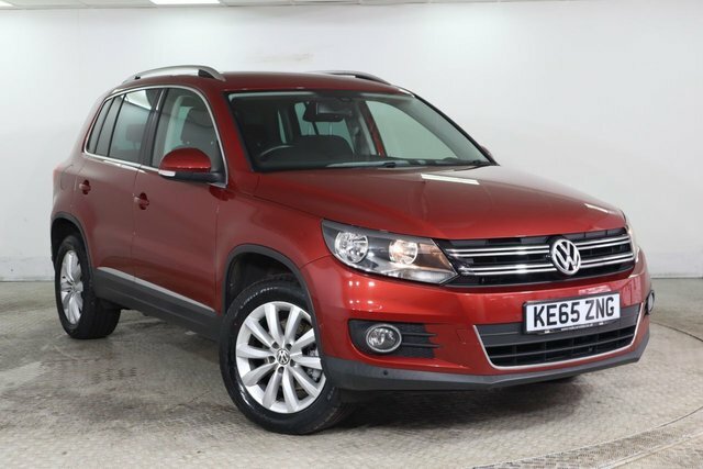 Volkswagen Tiguan 2.0 Tdi Bluemotion Tech Match Suv Dsg 4 Red