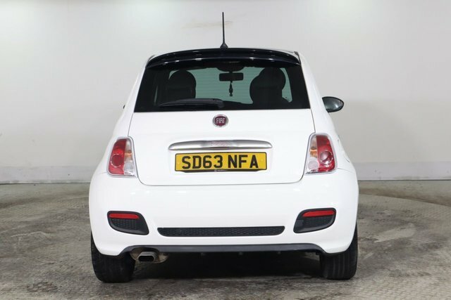 Fiat 500 1.2 S Hatchback Euro 5 S S 69 SD63NFA White #5