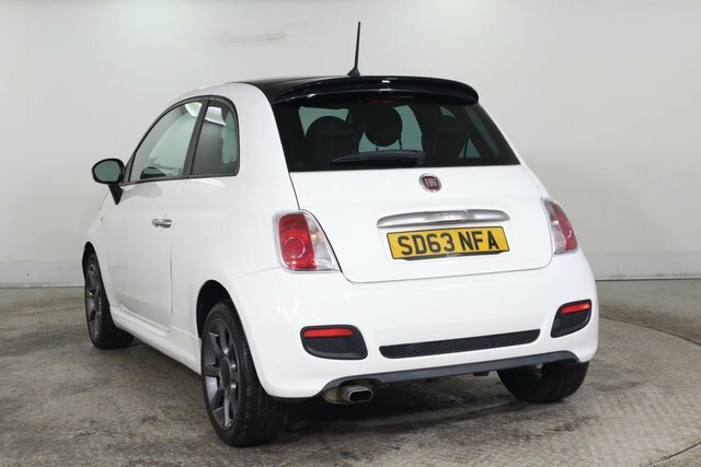 Fiat 500 1.2 S Hatchback Euro 5 S S 69 SD63NFA White #6