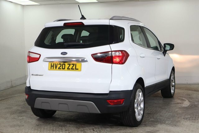 Ford Ecosport 1.0T Ecoboost Gpf Titanium Suv E HV20ZZL White #4