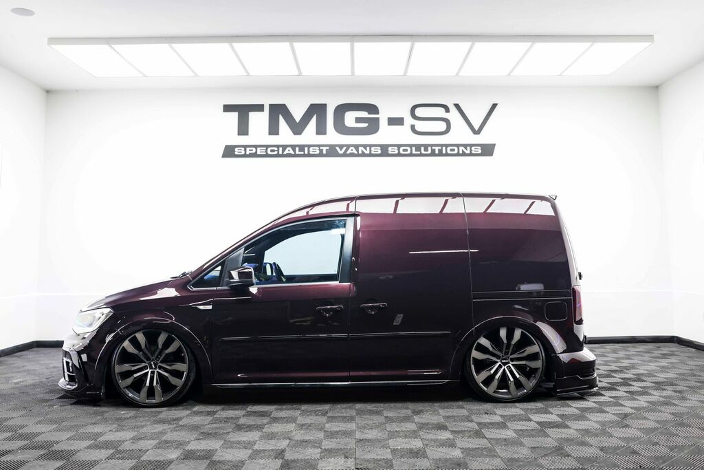 Volkswagen Caddy 2.0 Tdi C20 Bluemotion Tech Highline Panel Van DF17XOA Purple #3