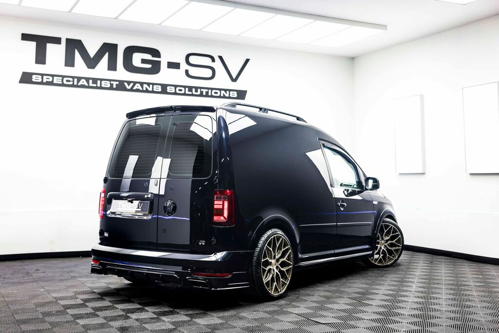 Volkswagen Caddy 2.0 Tdi C20 Caddy Tmg R Panel Van Dsg S Black #4