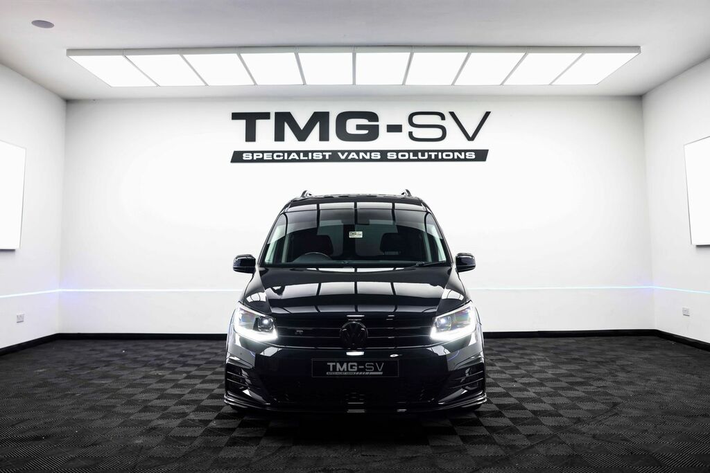 Volkswagen Caddy 2.0 Tdi C20 Caddy Tmg R Panel Van Dsg S Black #2
