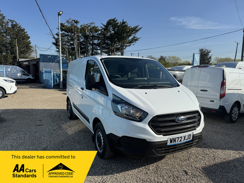 Ford Transit Custom 300 Leader P V WN72XJD White