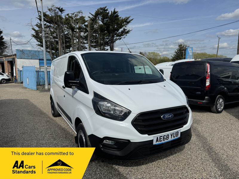 Ford Transit Custom 300 Base P V White