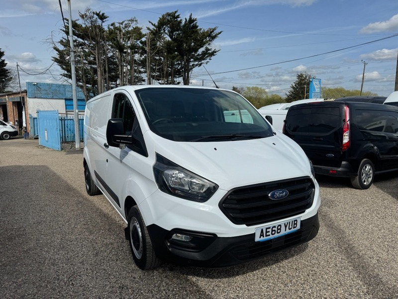 Ford Transit Custom 300 Base P V AE68YUB White #6