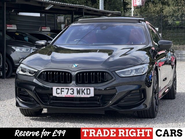 BMW 8 Series Gran Coupe 840I 3.0 M-sport Pan Roof - 11K Extras Black
