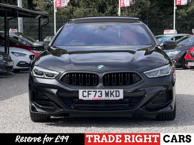 BMW 8 Series Gran Coupe 840I 3.0 M-sport Pan Roof - 11K Extras Black #4