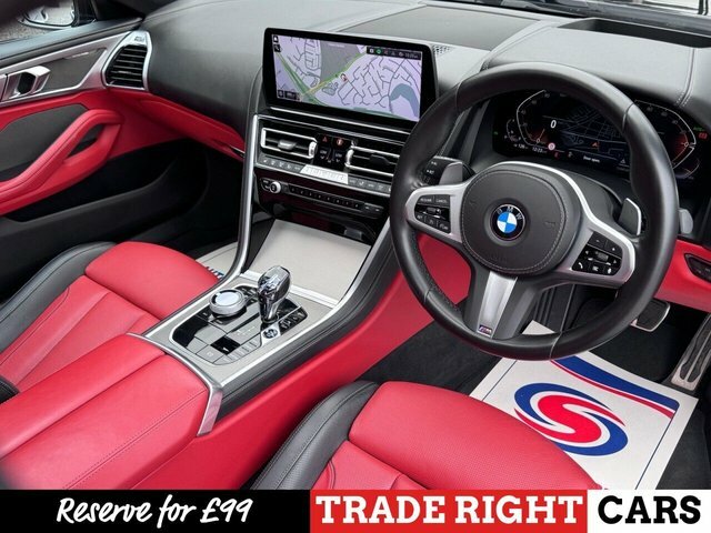 BMW 8 Series Gran Coupe 840I 3.0 M-sport Pan Roof - 11K Extras Black #2
