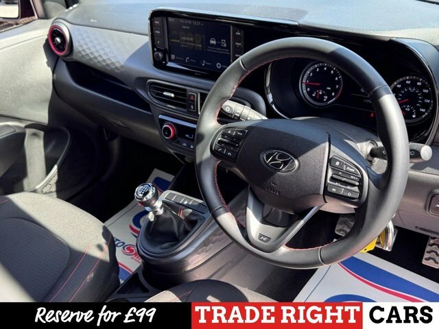 Hyundai I10 1.0 T-gdi N Line - One Owner LX23ZTK Red #2