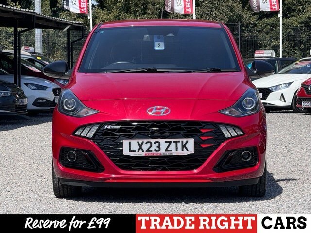 Hyundai I10 1.0 T-gdi N Line - One Owner LX23ZTK Red #4