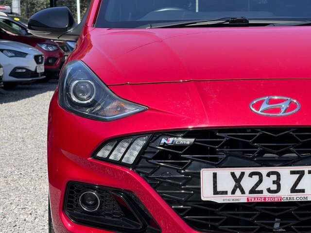 Hyundai I10 1.0 T-gdi N Line - One Owner LX23ZTK Red #6