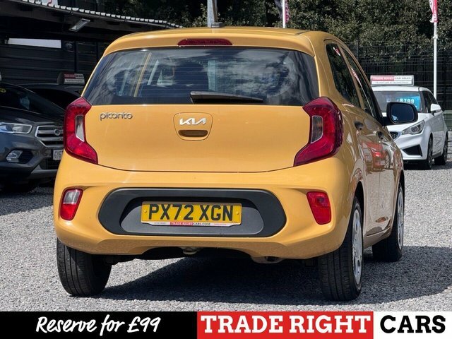 Kia Picanto 1.0 Dpi One - Low Mileage PX72XGN Yellow #3