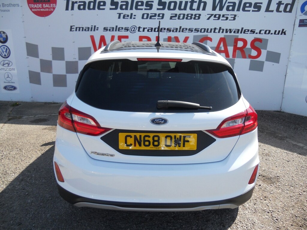 Ford Fiesta 1.0 Ecoboost Active Bo Play CN68OWF White #3