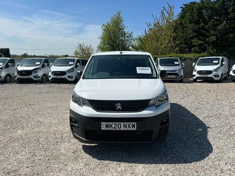 Peugeot Partner Swb L1h1 Low MK20NXW White #3