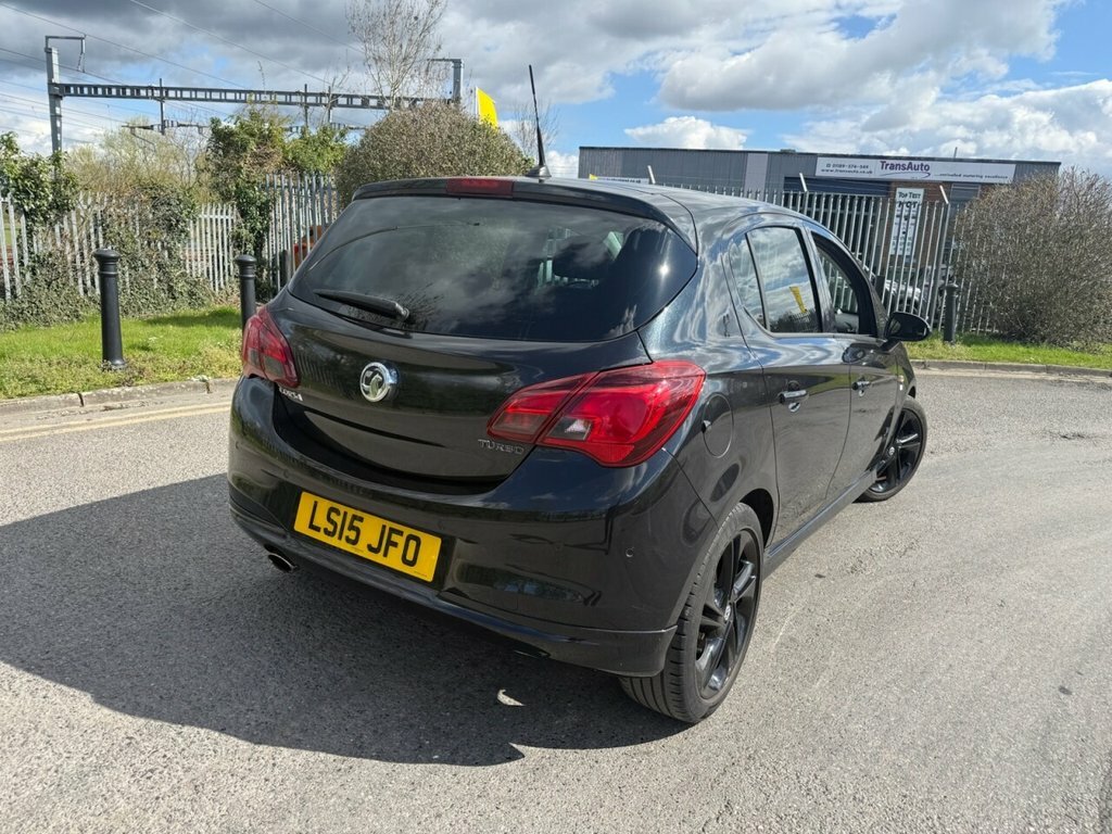 Vauxhall Corsa 1L Limited Edition LS15JFO Black #3