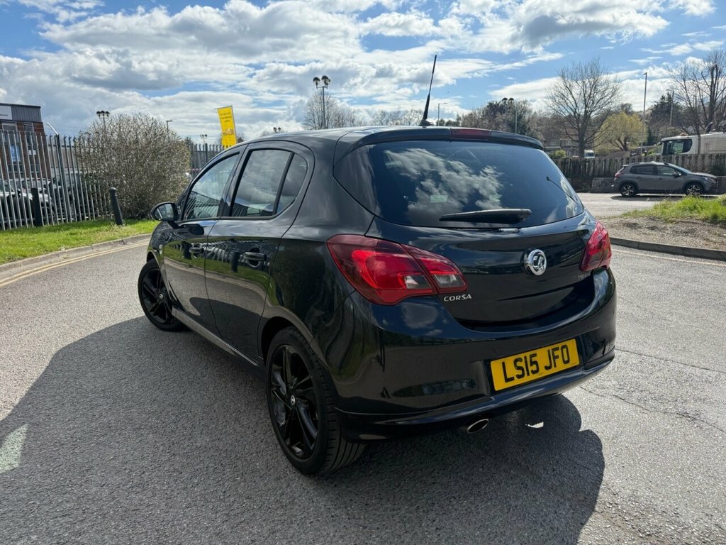 Vauxhall Corsa 1L Limited Edition LS15JFO Black #6