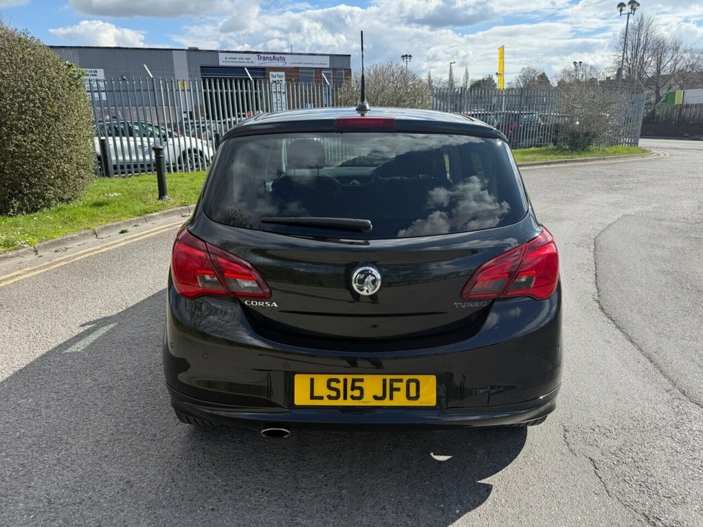 Vauxhall Corsa 1L Limited Edition LS15JFO Black #2