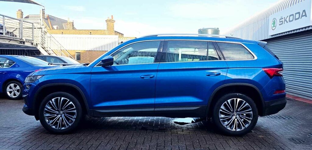 Skoda Kodiaq 1.5 Tsi Se L Executive Dsg 7 Seat EU24FWJ Blue #4