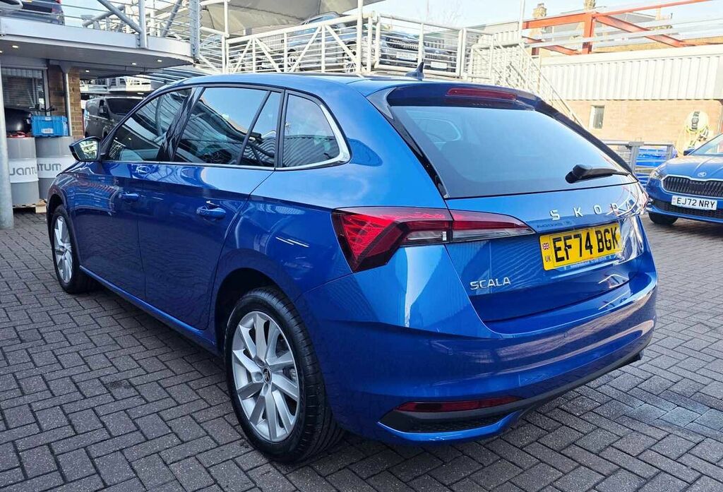 Skoda Scala 1.0 Tsi 116 Se L Dsg EF74BGK Blue #3