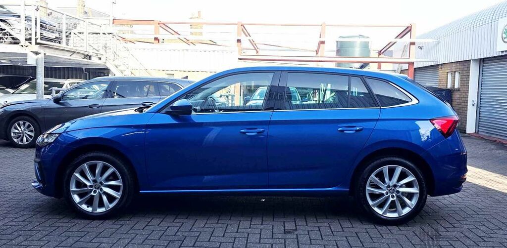 Skoda Scala 1.0 Tsi 116 Se L Dsg EF74BGK Blue #4