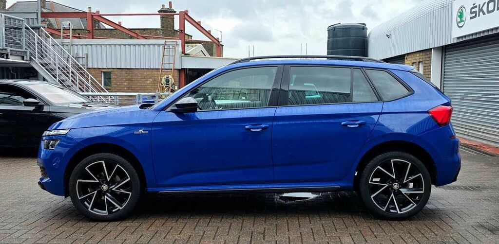 Skoda Kamiq 1.0 Tsi 110 Monte Carlo Dsg EA72SVR Blue #4