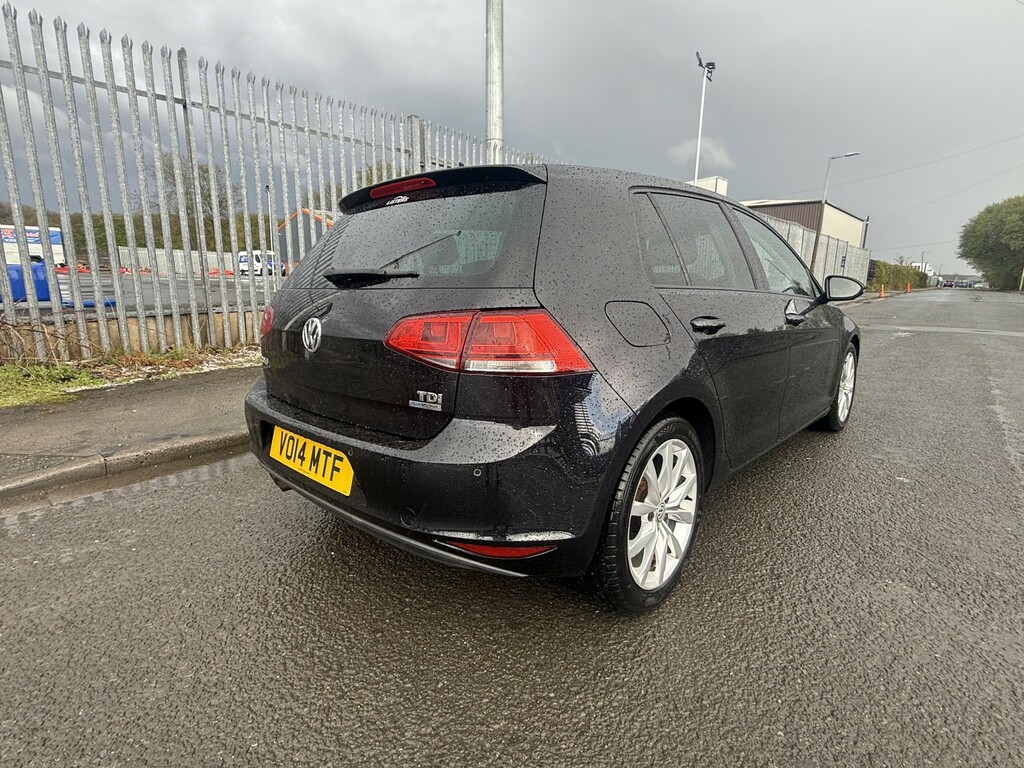 Volkswagen Golf Hatchback 2.0 Tdi Bluemotion Tech Gt 2014 VO14MTF Black #5