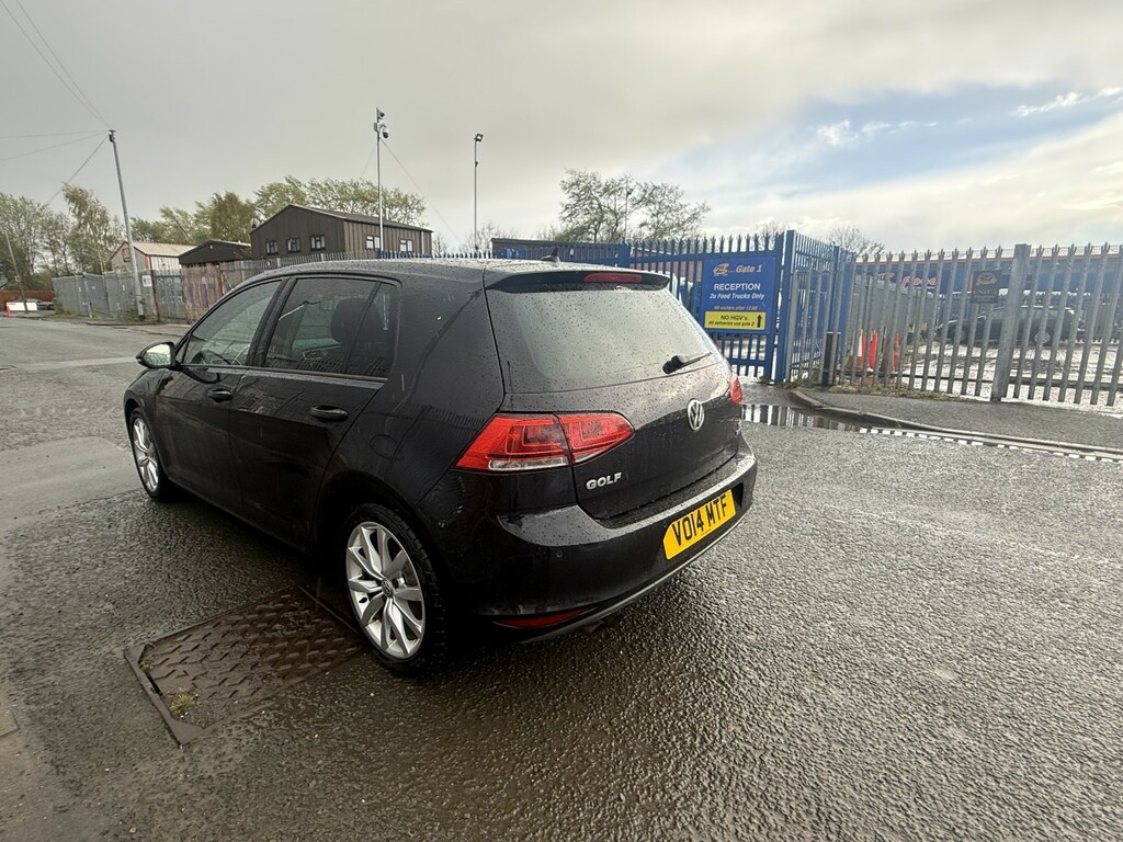 Volkswagen Golf Hatchback 2.0 Tdi Bluemotion Tech Gt 2014 VO14MTF Black #3
