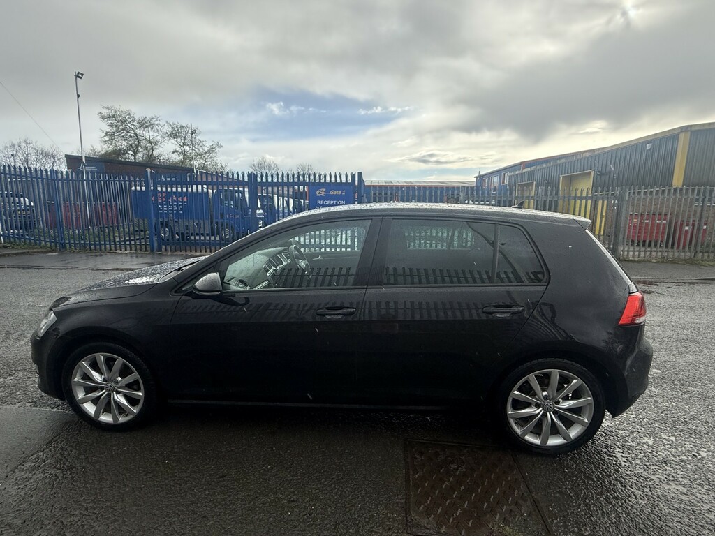 Volkswagen Golf Hatchback 2.0 Tdi Bluemotion Tech Gt 2014 VO14MTF Black #6