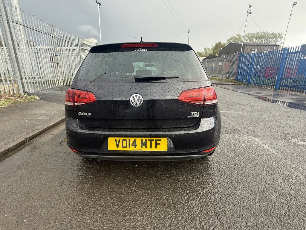 Volkswagen Golf Hatchback 2.0 Tdi Bluemotion Tech Gt 2014 VO14MTF Black #4