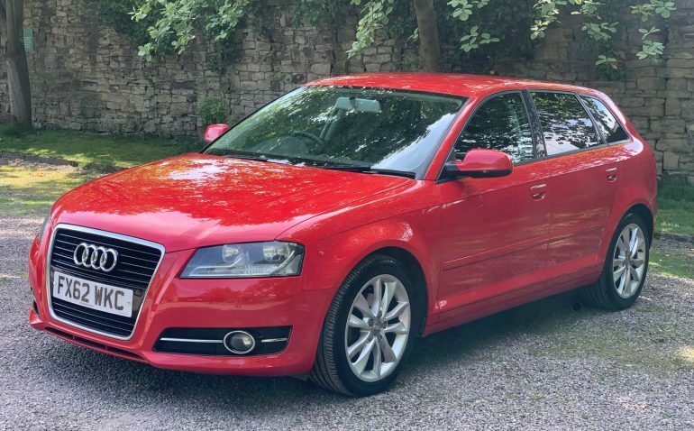 Audi A3 Diesel FX62WKC Red #2