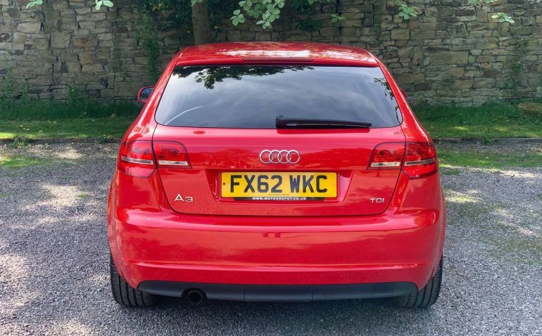 Audi A3 Diesel FX62WKC Red #6