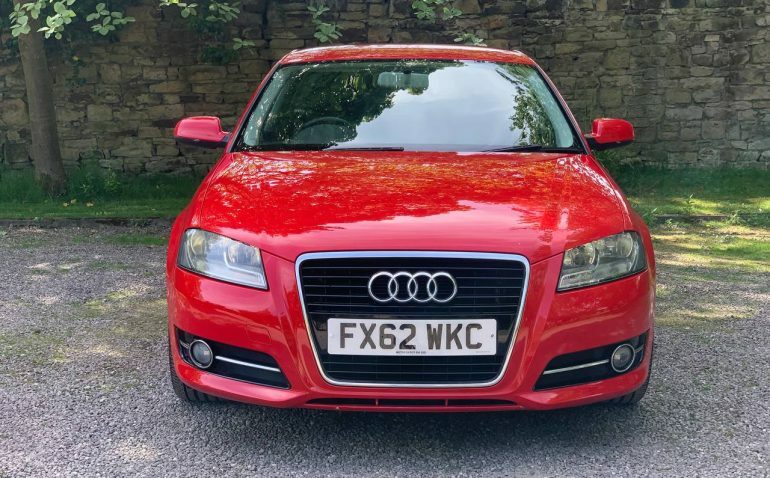 Audi A3 Diesel FX62WKC Red #3